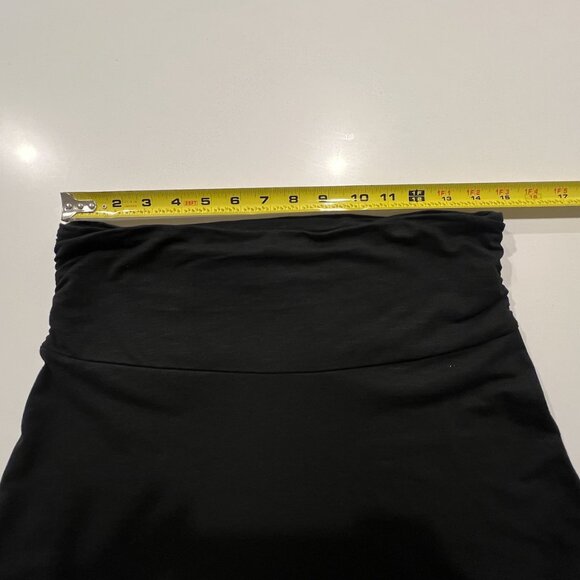 Toad & Co Chaka Pull On Tencil Skirt / Charcoal Black / Small - Picture 9 of 12